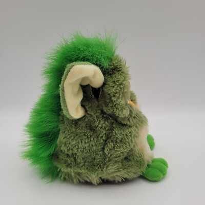 Furby 1998 Frog Green Fur Brown Eyes Working Model 70-800 Tiger