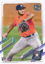 Nivaldo Rodriguez 2021 Topps Update Series RC #US107 Houston Astros Card