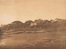 Edward Curtis The Village Hooper Bay 1928 17"x 22" Archival Art Print