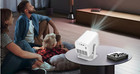 2025 Upgrade Portable Projector
