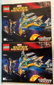 LEGO Marvel: The Milano Spaceship Rescue (76021) Adult Owned, New Sticker Sheet