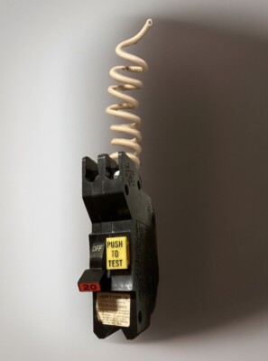 FPE  NA120GF Red 20 amp 1 pole 120v NAGF20 GFI GFCI NA120GFI NAGF120 NICE!!