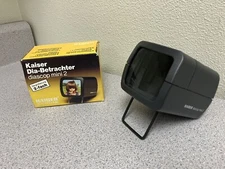 Kaiser Diascop MINI 2 SLIDE VIEWER for 35MM / 5X5cm SLIDES - Battery Operated
