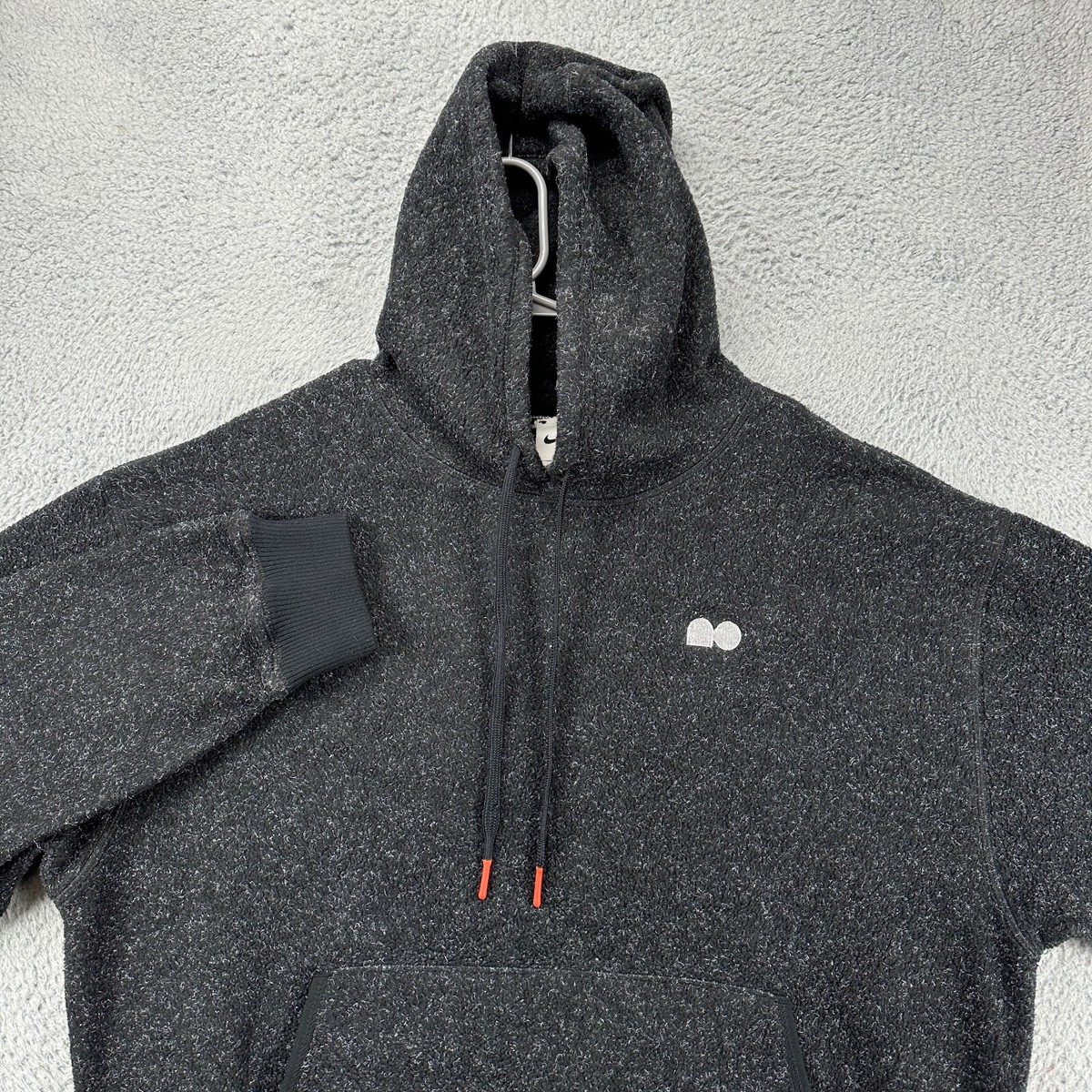 Nike Sweater Mens Large Black Naomi Osaka Plush Fleece Tennis