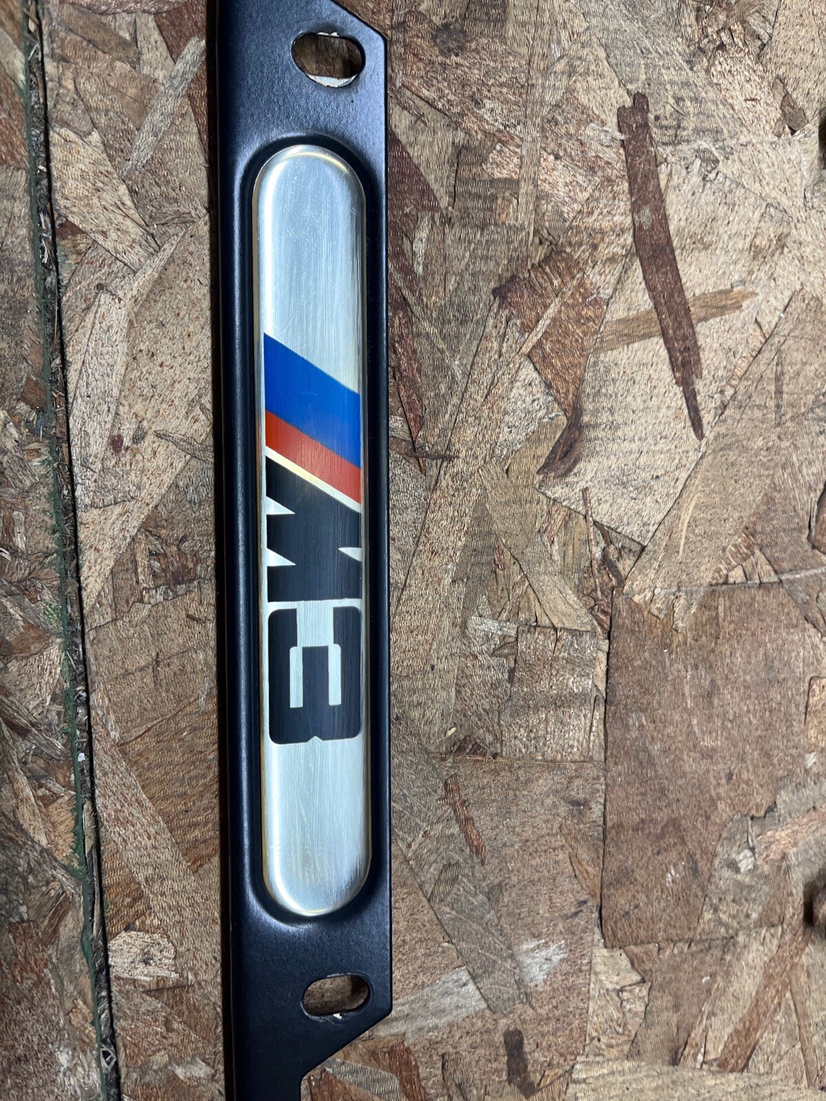 BMW M3 License Plate Frame Holder Black Metal eBay