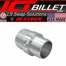 1-1/4" to 1-1/2" Hose w/ 1/8"NPT Steam Port Adapter Top Radiator LS Swap Coolant