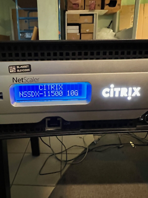 Citrix Netscaler ADC SDX 11500 C11500 4x 1Gb SFP 2U Load Balancer