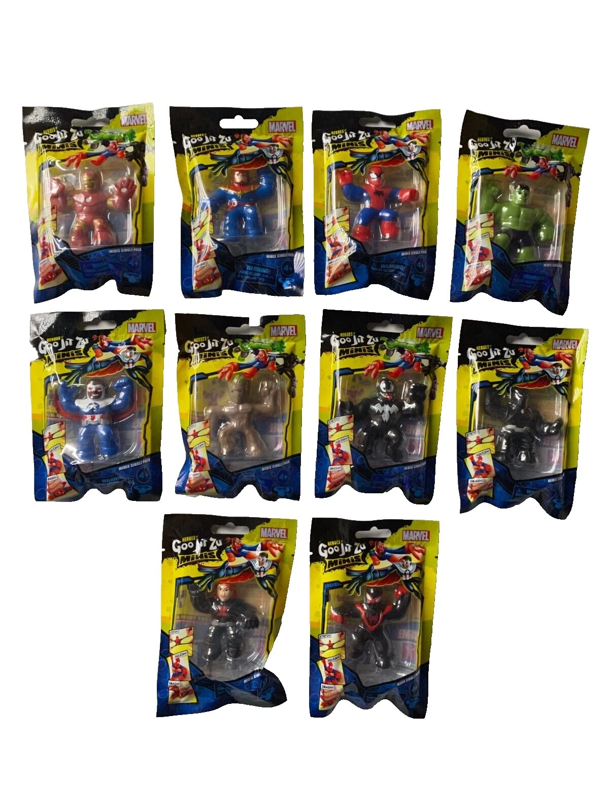 Spider-Man Marvel figuras de acción de goma y accesorios