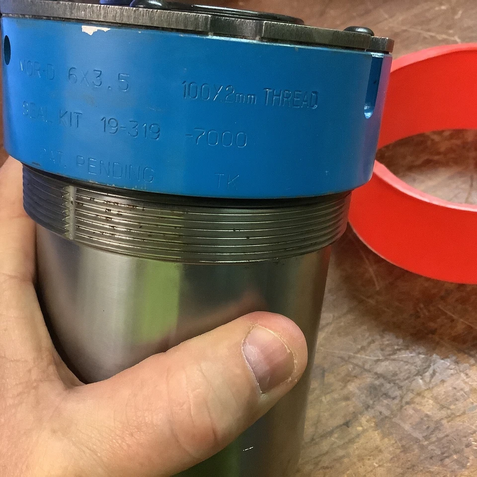 Sistemas de fluidos Teledyne MOR-D 6 X 3,5 100 X 2 mm roscas Foto 3 de 4