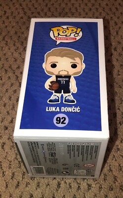 LUKA DONCIC SIGNED FUNKO POP JSA AUTOGRAPH DALLAS MAVERICKS