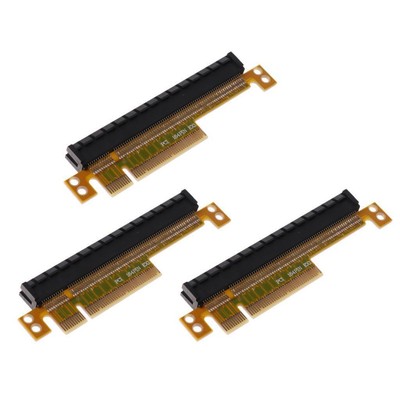 3x PCI Express Riser-Karte PCI-E X8 zu X16 Slot Adapter-Adapter-Karte