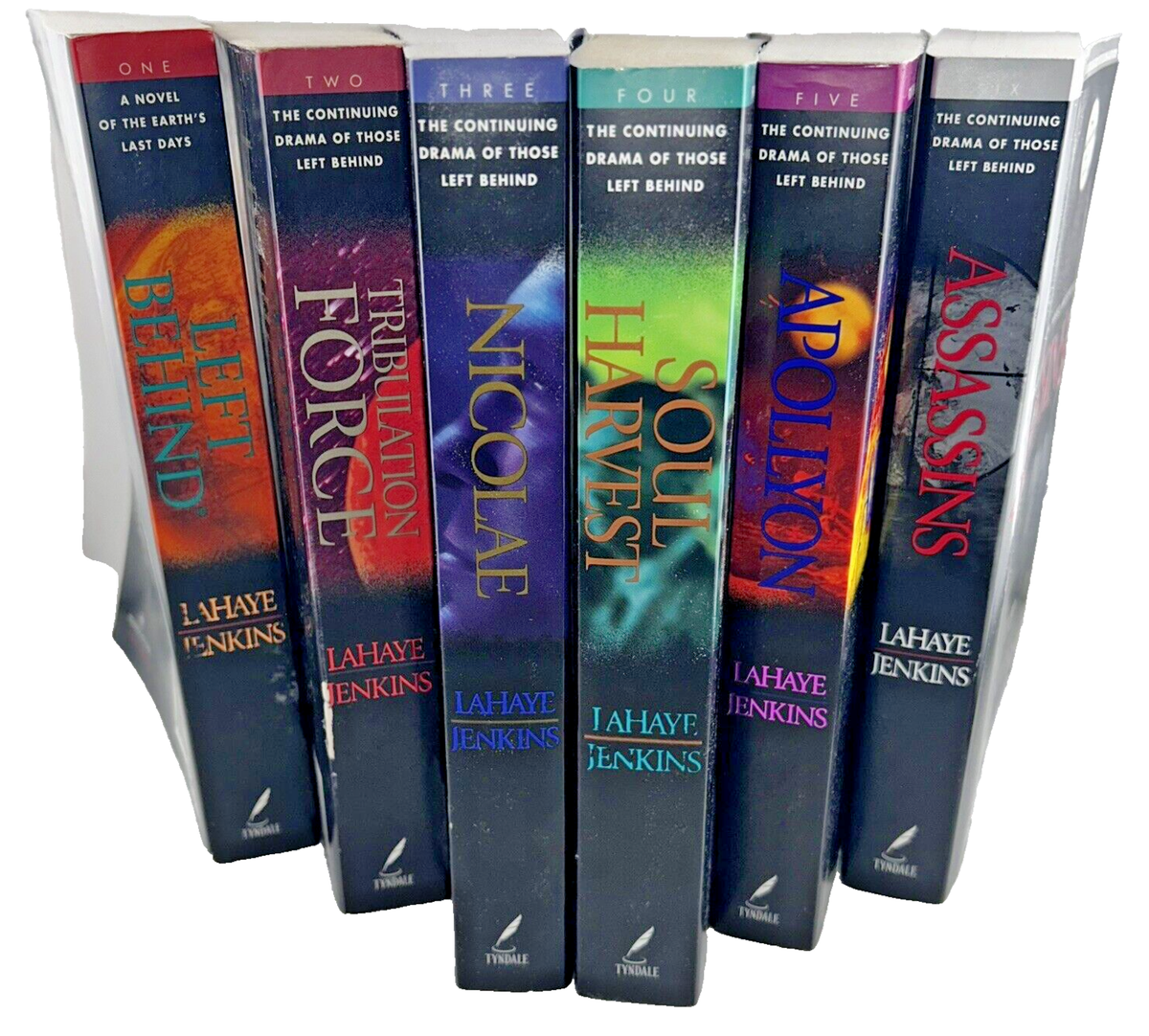 Left Behind - Book Series Lot 1-6 by Tim LaHaye & Jerry B Jenkins