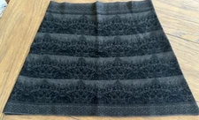 Hood Infinity Scarf Fair Isle Black Gray Lodge Neck Head Sweater Soft Warm