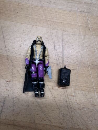 Vintage GI Joe Dr. Mindbender ARAH Hasbro 1986 RIPPED CAPE NO HOSE OR GUN