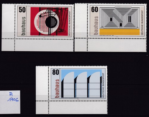BRD - Mi 1164-66 - postfrisch - ungefaltet - Eckrand - Ecke 3 - A1706