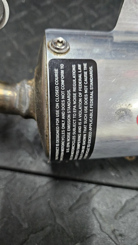 2025 Kawasaki KX85 KX 85 KX100 Kx112 Pipe FMF Power Core II Shorty Silencer #2 - Image 4 of 4