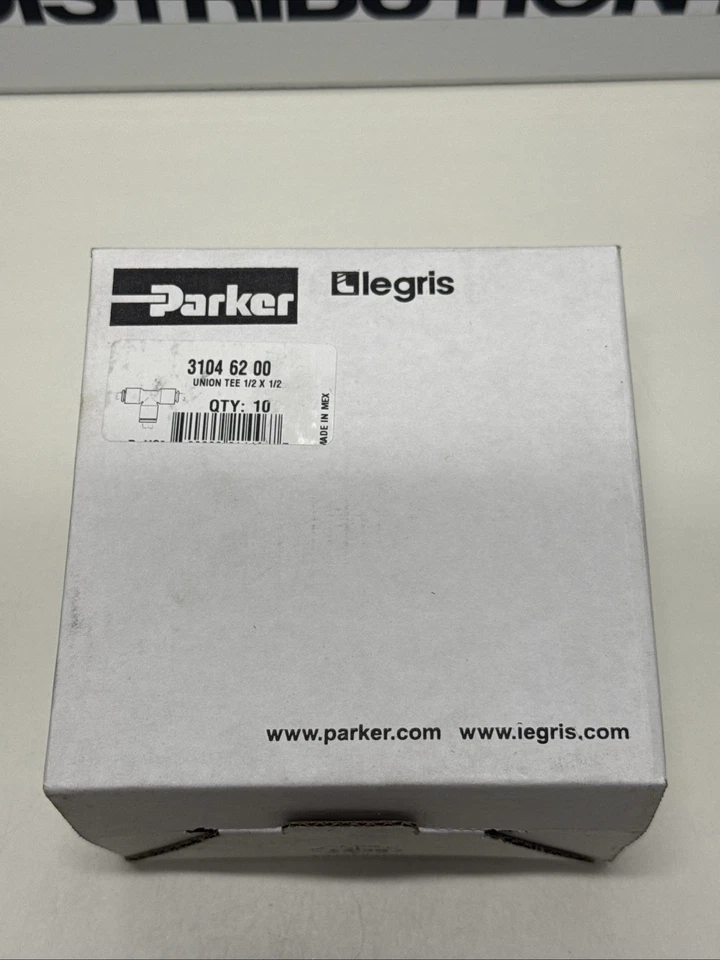 Legris 3104 62 00 Union Tee - 1/2" Tube - Nylon - Box of 10 - Image 2 of 3