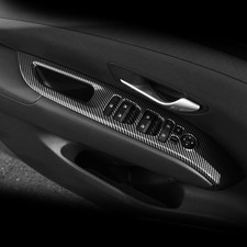 Interruptor de elevación de ventana ABS afinación de coche botón cubierta embellecedor para Hyundai Tucson 2022-2024
