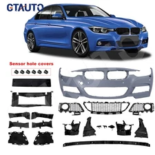 For BMW 3 Series F30 2012-2018 M Sport M Tech Front Bumper Grille Conversion Kit
