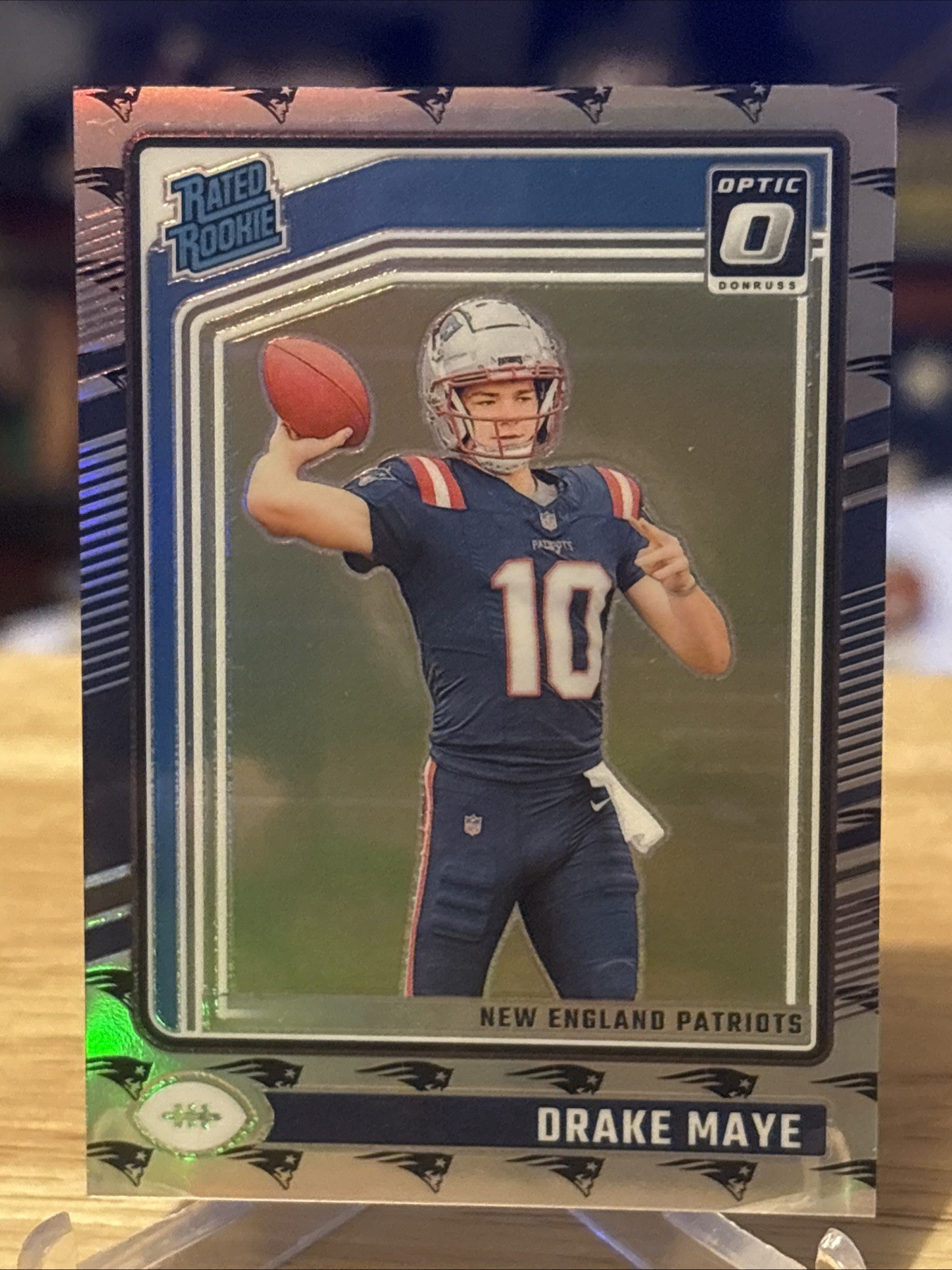 2024 PANINI DONRUSS #20/32 OPTIC TEAM LOGO #229 DRAKE MAYE RC VERY RARE BIG CARD