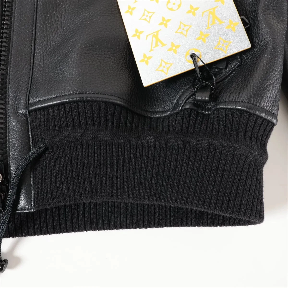 LOUIS VUITTON（LV） Louis Vuitton 22SS Giacca Pelle di Cervo 46 Uomo Nero RM221Q STAPLES EDIO