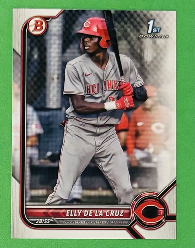 2022 BOWMAN PROSPECTS BP-50 ELLY DE LA CRUZ ROOKIE CARD RC CINCINNATI REDS