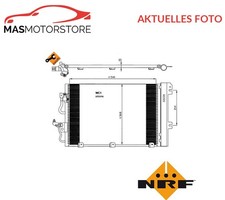 KONDENSATOR KLIMAANLAGE NRF 35555 P NEU OE QUALITÄT