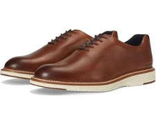 Johnston & Murphyy Upton One-Piece Perfed Plain Toe