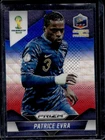 2014 Panini Prizm World Cup Soccer Blue and Red Wave Patrice Evra #77