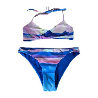 Mara Hoffman Basket Weave Landscape Bikini Set Size XS NWOT