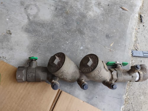 Zurn Wilkins 1-950 XLT 2 1" Reduced Pressure Zone Backflow Preventer Lead-Free - Picture 8 of 8
