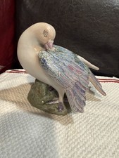 1950s Vintage Ceramic Porcelain Dove/Pigeon Pastel  WBI China Hand Painted