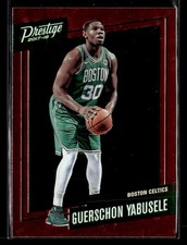 2017-18 Panini Prestige #48 Guerschon Yabusele Micro Etch Rookies Red card