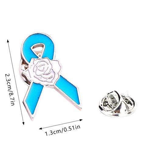 World Day Red Ribbon Pin Awareness Ribbon Brooch Floral Magnets for Boutonnieres - Zdjęcie 27 z 30