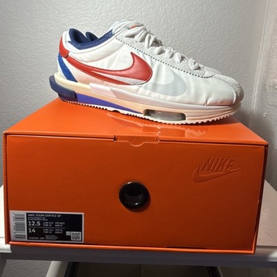 Nike sacai x Zoom Cortez SP OG DQ0581-100 White/Varsity Red/Royal Sneakers
