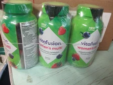 3 PACK Vitafusion Womens Multi Gummy Vitamins 150 Count Each Berry Exp 10/26 UL5
