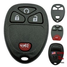 Replacement Key Fob Shell Case Fits for Chevy 2007-2014 Equinox 4 button-b