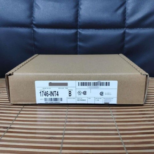 New IN BOX 1746-INT4 SLC 500 Isolated Thermocouple Input Module US Free Tax - Picture 2 of 3