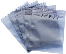 50 PCS Antistatic Resealable Bag 15x20cm 5.9x7.9 Inch For SSD HDD ESD Pot