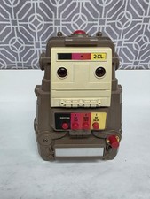 Vtg 2-XL Mego Corp 1978 Talking Robot Toy 8 Track Player Untested No Cord