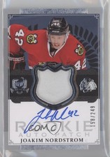 2013-14 Upper Deck The Cup Rookie 158/249 Joakim Nordstrom #123 Patch Auto 0q7o