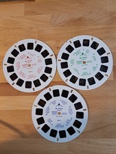 Vtg Lot of 3 ViewMaster Reels "Mt Vernon, Virginia" A,B,C -B42