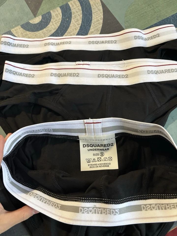 3 Slip DSQUARED2 DSQ2 UNDERWEAR UOMO MAN - Immagine 2 di 2