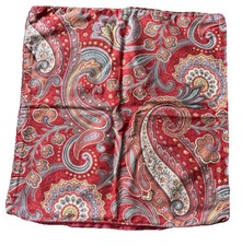 RALPH LAUREN PIROUETTE BOHEMIAN RED PAISLEY Decorative Pillow Cover 20 READ