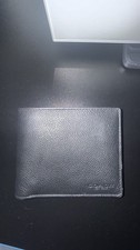 Mens coach Black Bifold Folding Wallet, Solid...