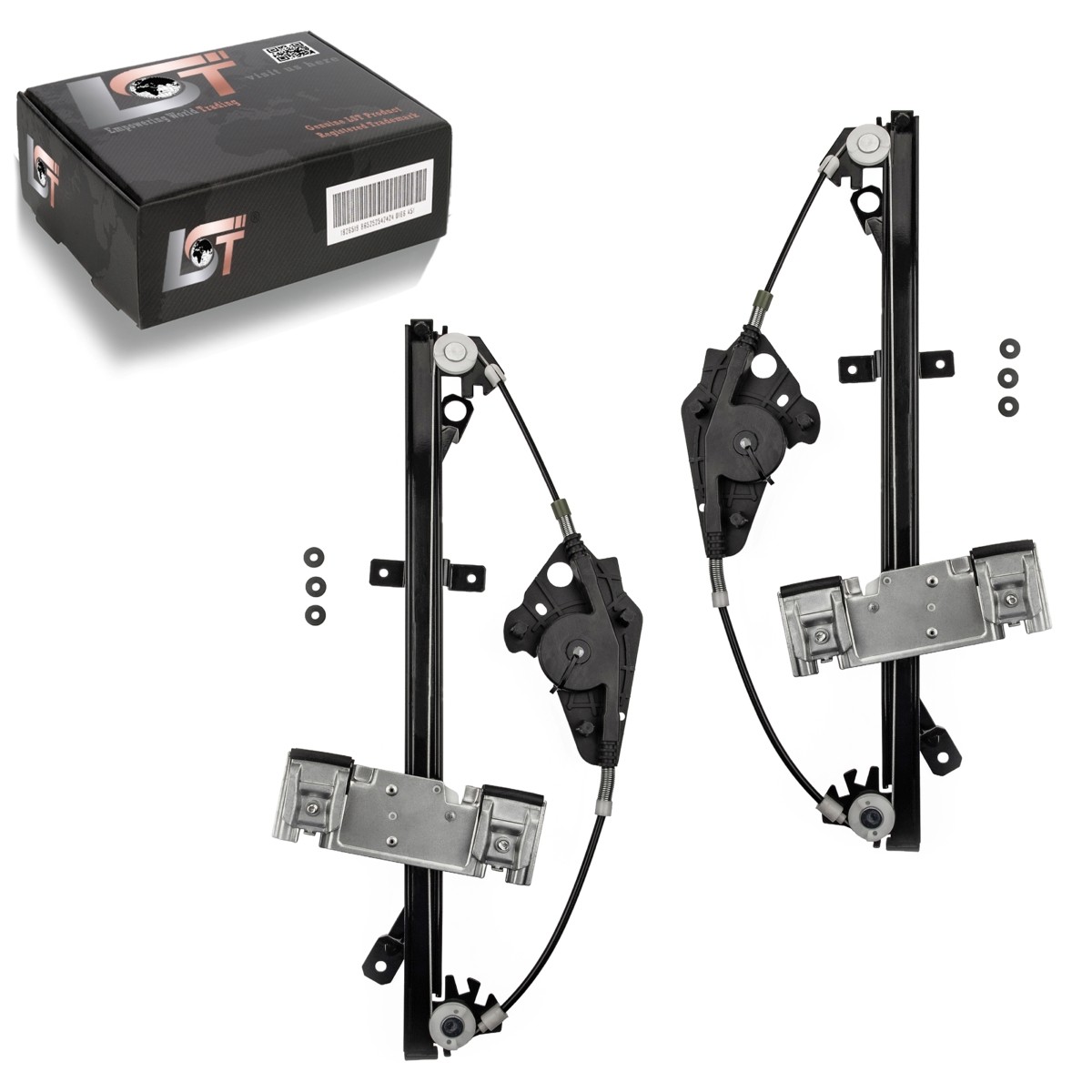 2x Window lifter front left right set for FORD FUSION JU 2002-2012