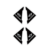 4pcs Car Accessories Door Edge Guard Anti-scratch Trim Protector For Mini Black