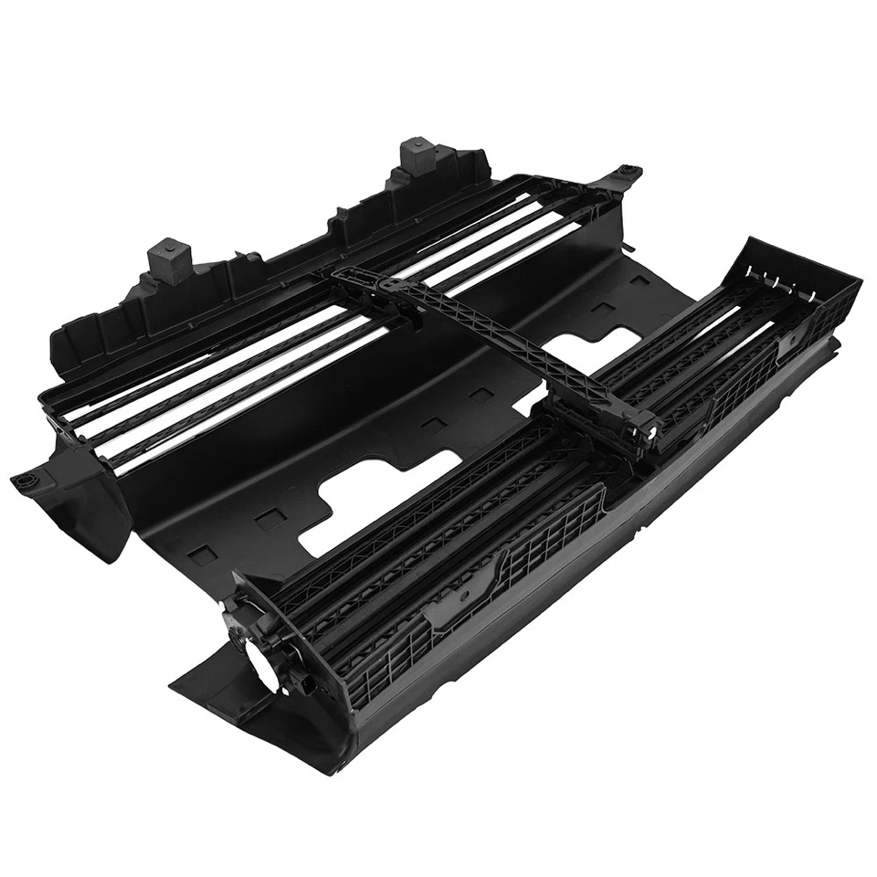 Front Radiator Grille Air Shutter W/ Motor For 2013-2019 Ford Explorer JB5Z8475A - Image 3 of 4