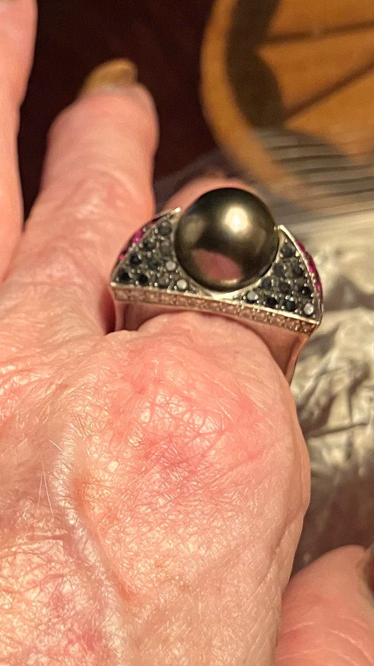 Stephen Webster Black/White Diamond, Ruby, Black … - image 9