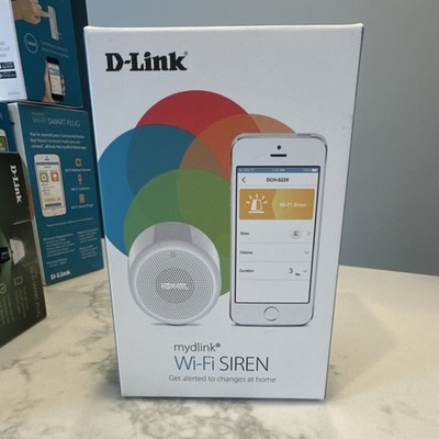 D-Link DCH-S220 Wi-Fi Siren Indoor FOR PARTS / LOCAL HOME ASSISTANT ONLY